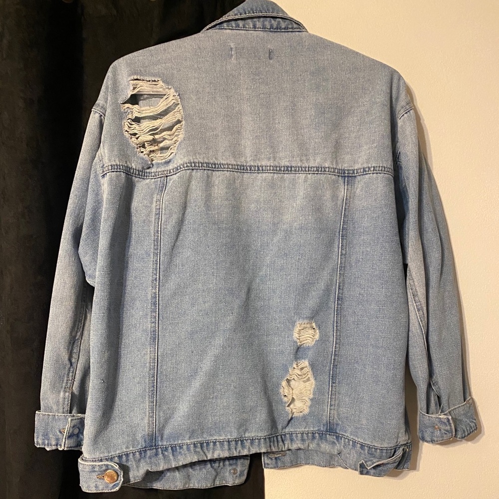 Ripped Jean Jacket - Picture 2 of 2